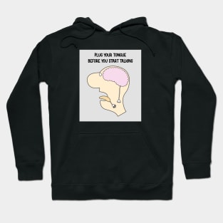 Brain plug Hoodie